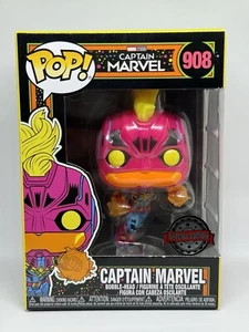 Funko Pop! Marvel - Captain Marvel #908 Blacklights edición especial - Imagen 1 de 6