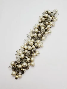 Vintage Estate Find Designer Unsigned Amazing Bracelet(15) - Picture 1 of 7