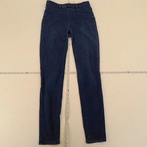 UNIQLO Jeggings Small Blue Womens Skinny Stretch Flat Front Casual Jeans - Picture 1 of 11