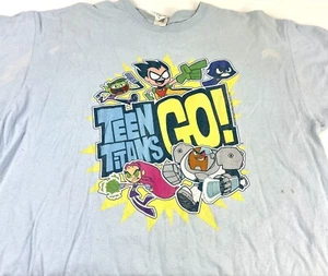 Gildan Teen Titans Go! T-Shirt Gr. XL blau - Bild 1 von 7