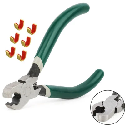 Archery Nocking Buckle Pliers Bowstring Brass Points Clip Compound Recurve Bow - Image 1 of 4