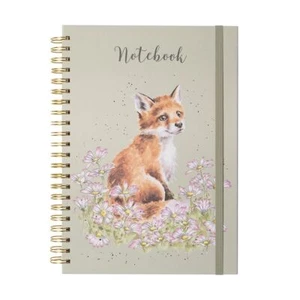 Wrendale Designs A4 Notebook Daisy Fox Design New Job Stationery Gift Idea - Picture 1 of 1