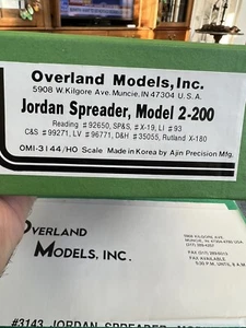 Overland Models, Inc. Jordan Spreader, Model 2-200 OMI-3144/HO - Picture 1 of 6