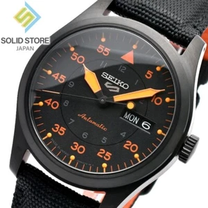SEIKO 5 Sports SBSA143 Mechanical Automatic Street Style Watch Nylon Band 39.4mm - Picture 1 of 7