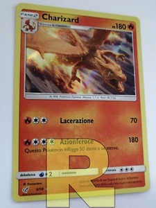 Charizard® Detective Pikachu 5/18® Rare Holo Foil® Pokemon® Italian® EX+ - Picture 1 of 3