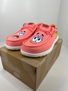 Hey DUDE WALLY Funk SpongeBob Squarepants Patrick Shoes Loafers M8US - Picture 1 of 7