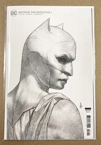 Batman El Detective #1 1:25 Riccardo Federici cartulina boceto variante cubierta - Imagen 1 de 3