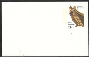 #UX67 Ship's Figurehead 12c International Use Postal Card Unused - Picture 1 of 2