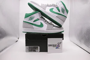 Jordan 1 Mid SE grau kieferngrün, Größe 12, DC7294 103 - Bild 1 von 6