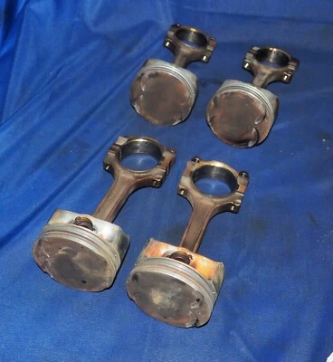 2006-2017 雪佛兰别克庞蒂亚克土星 2.4L 发动机 4 件套活塞连接杆 — 第 1/4 张图片