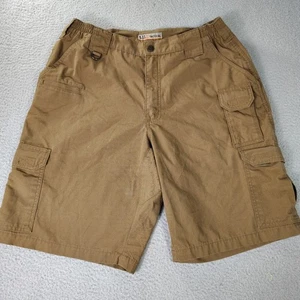 5.11 Tactical Shorts Mens 34 Coyote Brown Cargo Utility Pockets Outdoor Ripstop - Picture 1 of 10