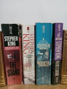Stephen King Paperback Books Lot Of 4 Heavily Read Acceptable Condition - Picture 1 of 19