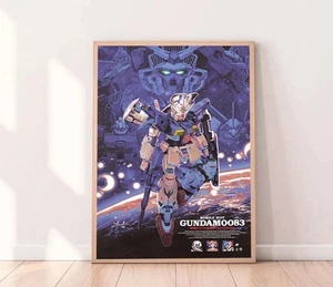 Mobile Suit Gundam 0083 Stardust Memory Poster Anime Art Decor - Picture 1 of 4