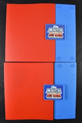 X2 Topps Match Attax Combi Box Ordner komplett mit Karten Trading Card Game  - Bild 1 von 4