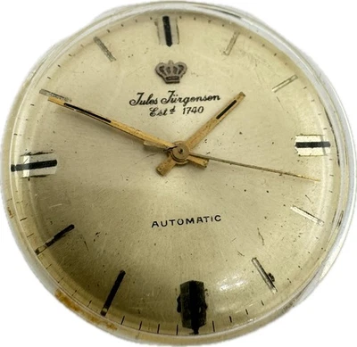 Vintage Jules Jurgensen Relógio de Pulso Automático Masculino Movimento AS 1748/49 Suíço - Imagem 1 de 4