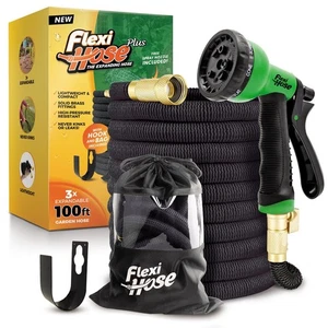 PLUS with 8 Function Nozzle Expandable Garden Hose, Lightweight & No-Kink Fle... - Picture 1 of 6