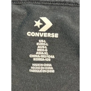 Converse Skull Astronaut Graphic Print Crew Neck Short Sleeve T Shirt - Picture 1 of 5