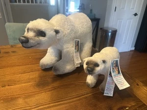 Edizione limitata Alpaca Lexington Bear YUKON mamma e bambino firmato Arlene Anderson 1 di 5 - Foto 1 di 16