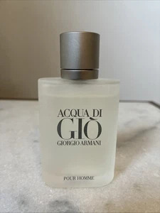 Vtg 2011 Giorgio Armani Acqua Di Gio Pour Homme EDT 50ml Without Box 90% Fill - Picture 1 of 5