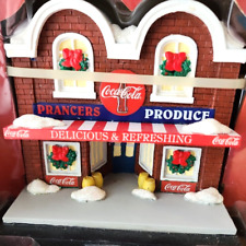 Coca-Cola Collectables "Prancers Produce" Christmas Holiday Stocking Holder