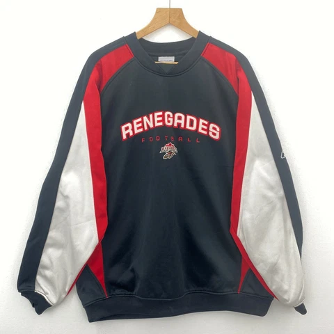 The Ottawa Renegades Vintage Black Long Sleeve Jersey Size L Football CFL Cover