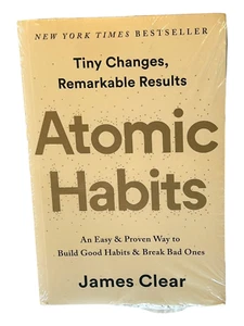 Atomic Habits by James Clear - Paperback - New York Times Bestseller - Picture 1 of 6