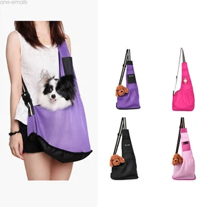 Pet Carrier Out Bag Dog Cat Puppy Single Shoulder Sling Travel Bag Tote S M L - Picture 1 of 13