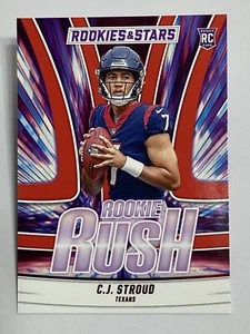 2023 Panini Rookies & Stars Rookie Rush Longevity CJ Stroud #RR-4 Rookie RC - Picture 1 of 2