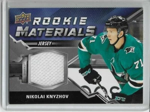 Nikolai Knyzhov 2020-21 Upper Deck Series 2 Rookie Patch Relic Sharks Swatch RC - Picture 1 of 2