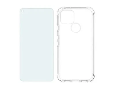 Funda Transparente Verizon y Protector de Luz Azul para Google Pixel 4a 5G UW Foto 1 de 3