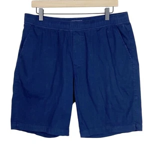 Pantalones Cortos de Campo Reyn Spooner Para Hombre Medianos Azul Elástico Cordón 9" Pull-On - Imagen 1 de 15