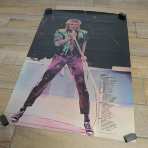 Rare 1981 Rod Stewart – Le Grande Tour – Worth Leaving Print Poster - 24" x 34" - Picture 1 of 16