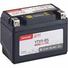 Produktbild - Lithium Motorradbatterie 12V 12Ah YTX9-BS LiFePO4 Batterie Akku Ionen Motorrad