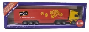 RARE SIKU 1:55 1:50 3816 MCCAIN GERMAN SMILEY FACES TRUCK BOXED DIECAST - Picture 1 of 5