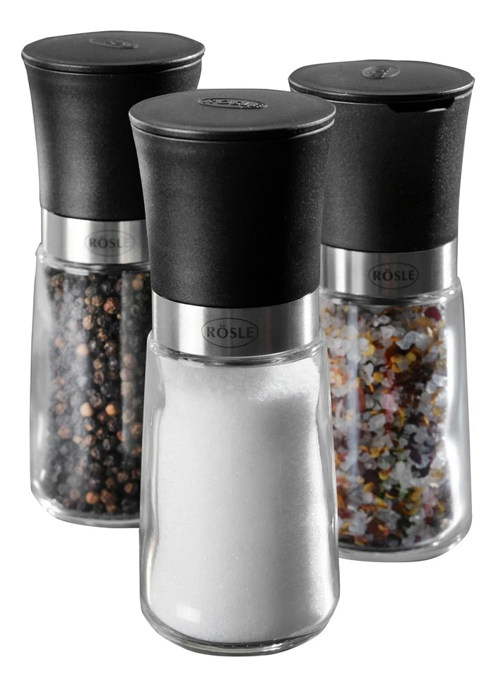 RÖSLE Gewürzmühlen-Set - 3-teilig (13076)