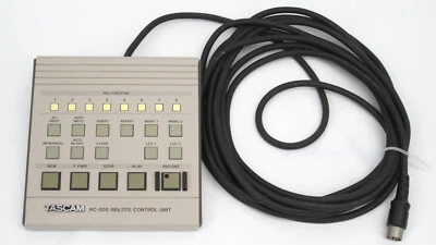 Tascam RC-808 Remote Control Unit for DA-88 DA-38 DA-78HR DAT Recorders - Image 1 of 2