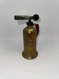 The Lenk Mfg. Firma Benzin Lötlampe Newton, Masse gebraucht 7" - Bild 1 von 8