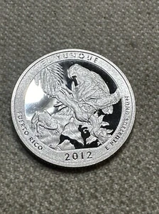 2012-S El Yunque Puerto Rico Quarter - Choice Gem Proof - Picture 1 of 2