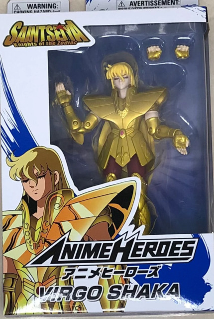 Saint Seiya: Knights of the Zodiac (Aries Mu) Anime Heroes Action Figure,  BANDAI for Sale in Mccoole, MD - OfferUp