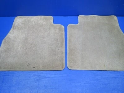 1998 1999 2000 2001 2002 HONDA ACCORD 4 DOOR FLOOR MAT MATS CARPET TAN OEM A9 - Imagem 1 de 4