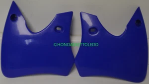 YAMAHA OEM BLUE AIR SCOOPS SHROUDS 2000-2007 TTR90/E 5HN-2137X 5HN-2137W - Picture 1 of 5