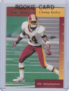 CHAMP BAILEY ROOKIE CARD 1999 Donruss Redskins Football RC DENVER BRONCOS HOFer! - Picture 1 of 2