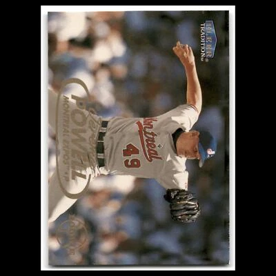 Jeremy Powell Rookie #U21 1998 Fleer Tradition Update Montreal Expos Baseball NM - Image 1 of 3