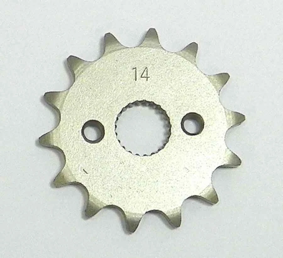Piñón de tracción delantera de 14 dientes Honda CR80R y CR80RB Expert, 1986-2002 Foto 1 de 1