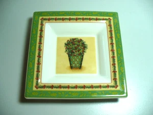 Villeroy & Boch RECUERDOS FESTIVOS *1 Bandeja Cuadrada* 5 1/2" Luxemburgo EXC - Imagen 1 de 3