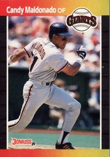 1989 Donruss #177 Candy Maldonado  San Francisco Giants