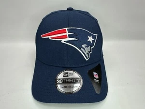 New England Patriots New Era 39THIRTY NFL Blue Flex Size Hat Small Medium NWT - Picture 1 of 15