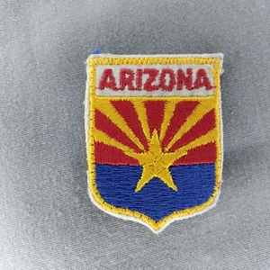 Parche de recuerdo mochila AZ Arizona State Flag 2 1/4" - Imagen 1 de 2