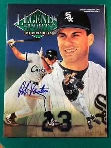 Chicago White Sox Robin Ventura Signed Autograph LEGENDS SPORTS MEMORABILIA COA  - Picture 1 of 4