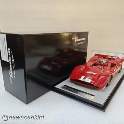 Ferrari 612 Can-Am Riverside 1969 No.16 Chris Amon Tecnomodel 1/18 #TM18-256D - Image 1 of 2